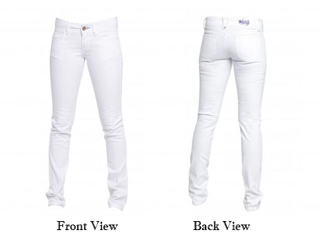Images of Womens White Skinny Jeans - Reikian
