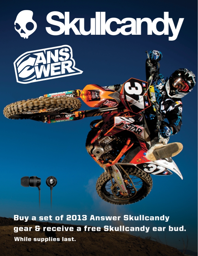 Answer Skull Candy Earbuds Sept 2012 Promotion