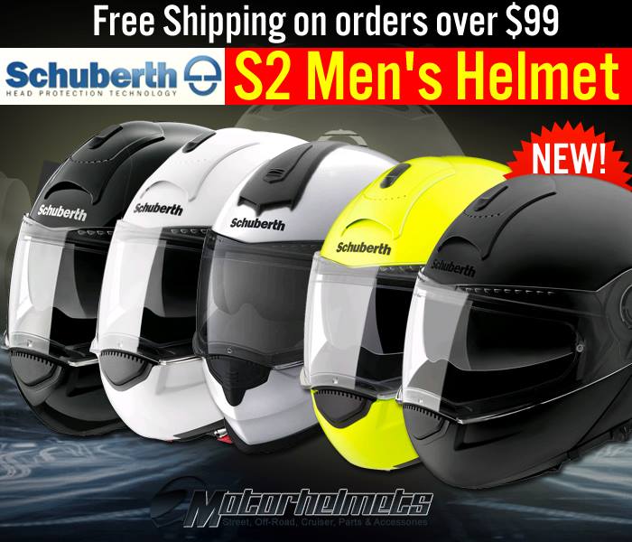 New Schuberth S2 Motorcycle Helmet