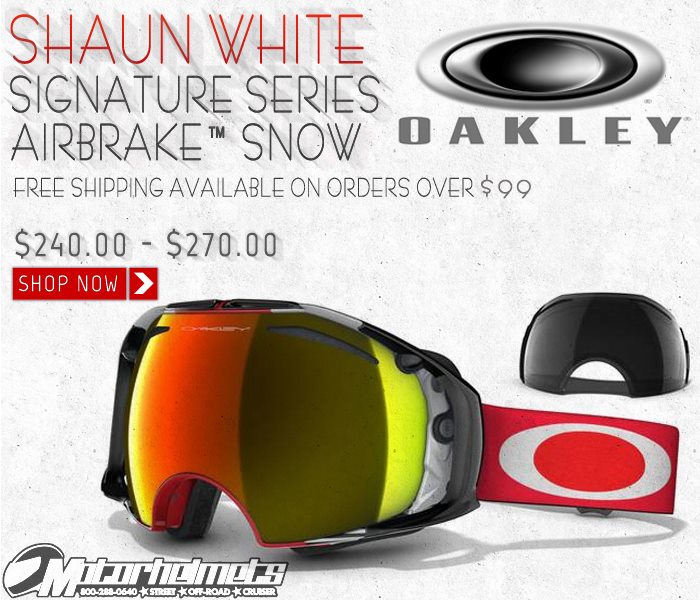 Oakley Shaun White Signature Series Airbrake Snow Goggles