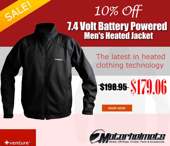 VentureHeat 7.4 Volt Battery Powered Men's Heated Winter Sport Jacket