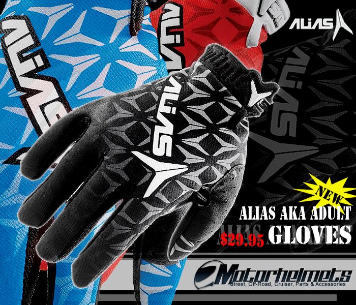 Alias AKA Motorcycle Gloves