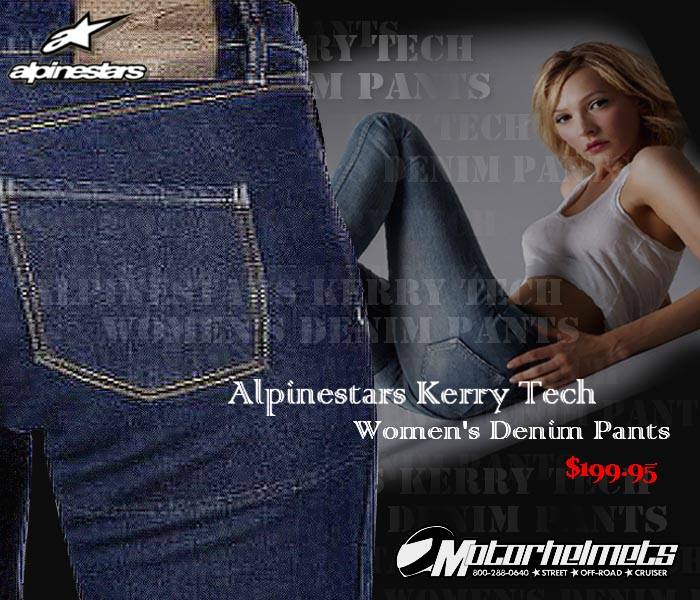 Alpinestars Kerry Tech Womens Denim Pants