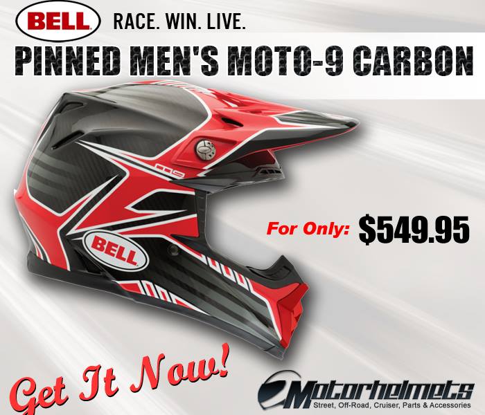 Bell Pinned Men's Moto-9 Carbon