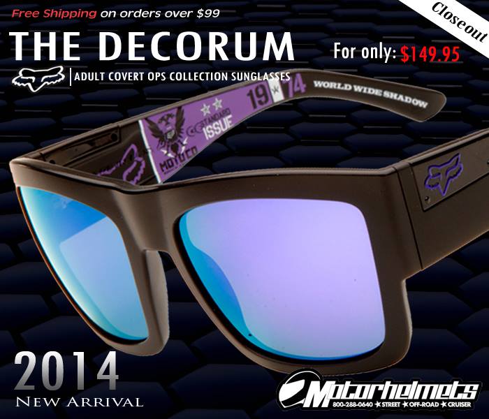 Fox Racing DEcorum Covert Ops Sunglasses