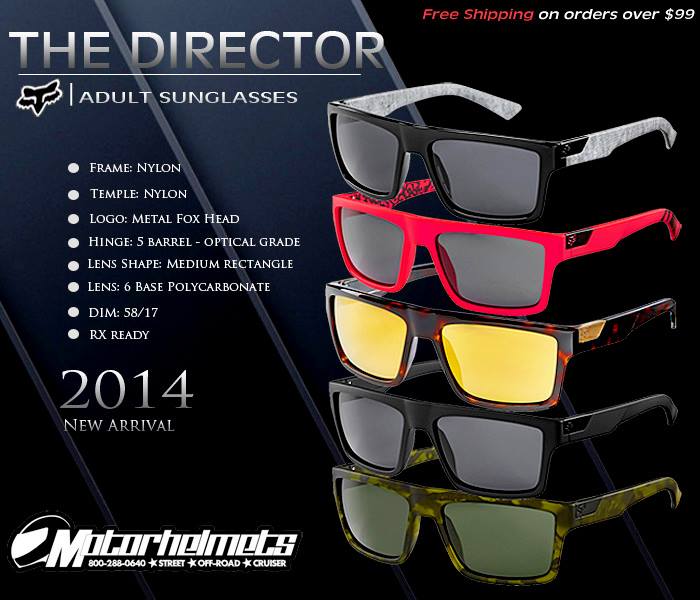 Fox the director sunglasses