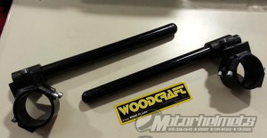 Woodcraft Clip Ons - 50mm 1 1/2" Rise Bars. Instock right now for $150.