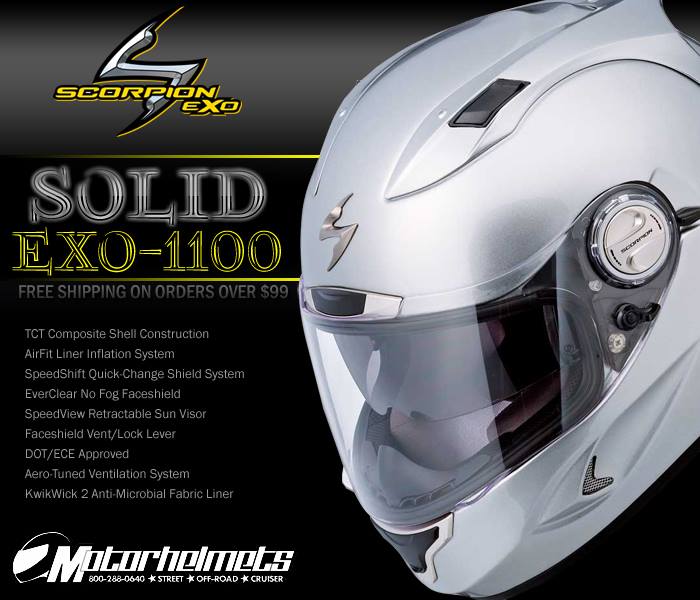Scorpion exo-1100 helmet
