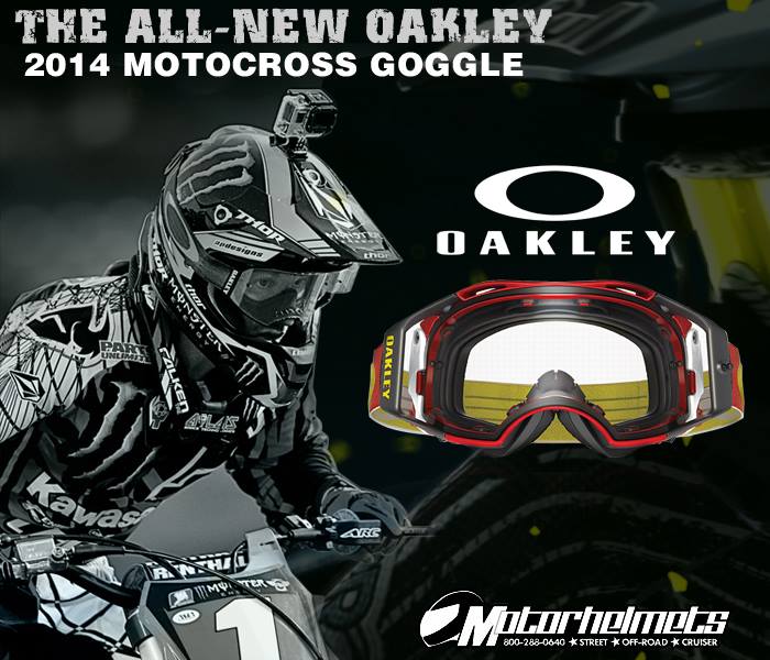 2014 Oakley Motocross Goggle Collection