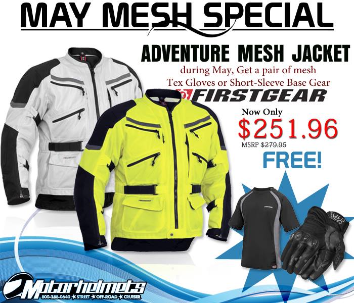 First Gear May Mesh Street Jacket