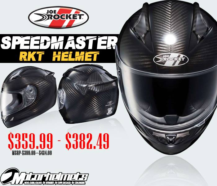 Joe Rocket Speedmaster RKT Street Racing Helmet