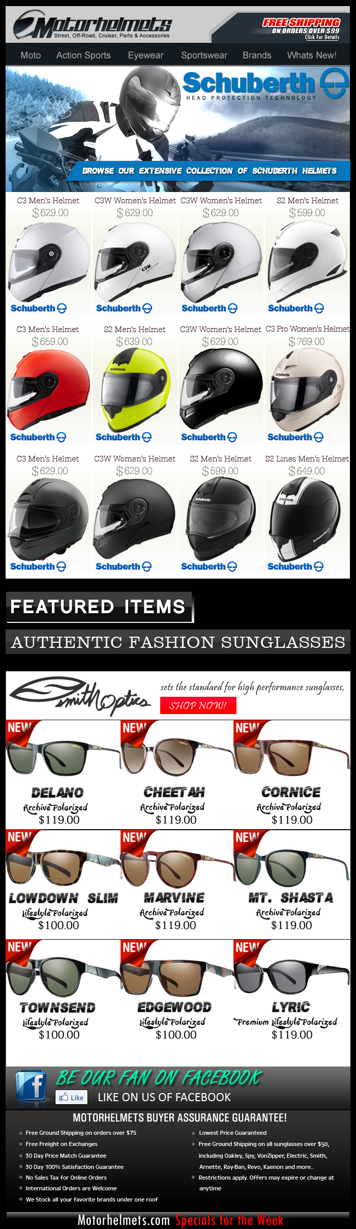 New Arrivals from Schuberth Helmets...see the entire collection!