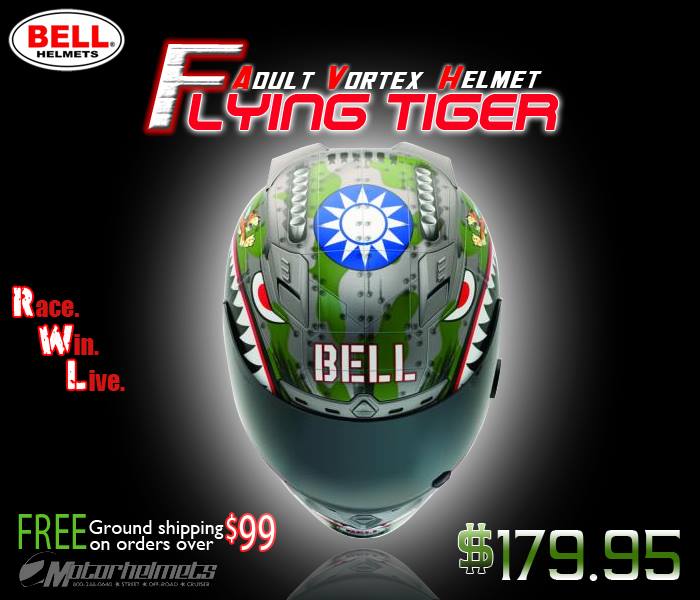 Bell Flying Tiger Vortex Helmet