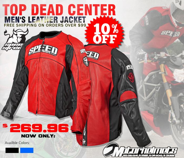 Speed and strength top dead center men's jacket