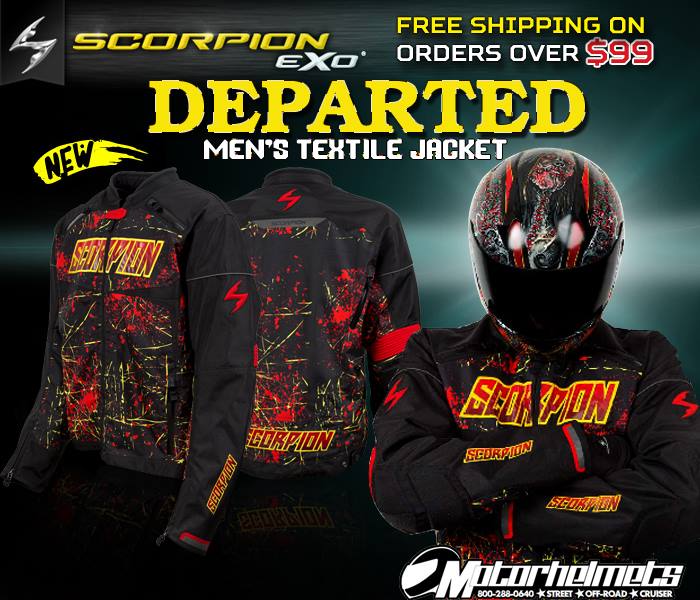 Scorpion DEparted Textile Jacket