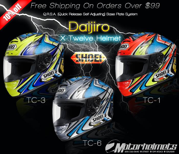 Shoei Daijiro X-Twelve Sports Racing Helmets
