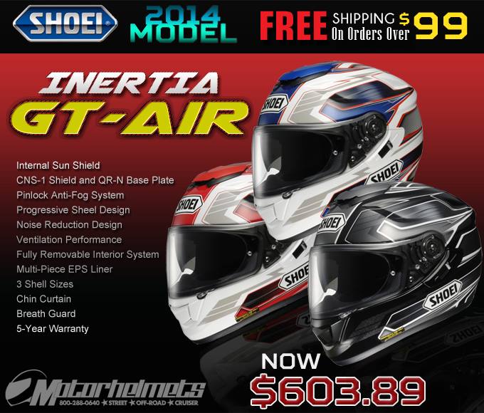 Shoei Inertia GT-Air Helmet