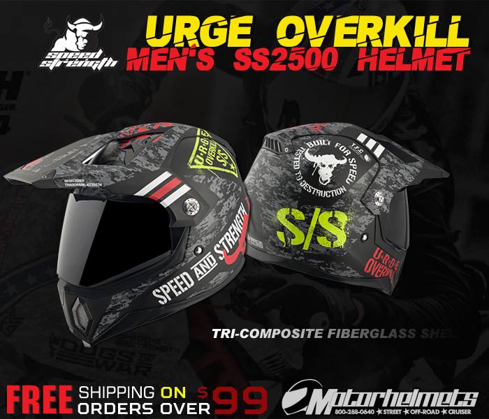 Speed and Strength Urge Overkill SS2500 Helmet