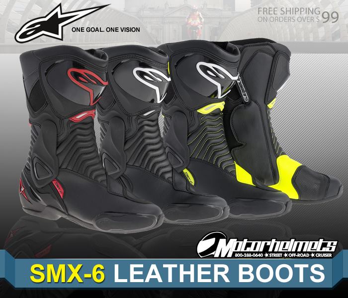 Alpinestars SMX-6 Leather Boots