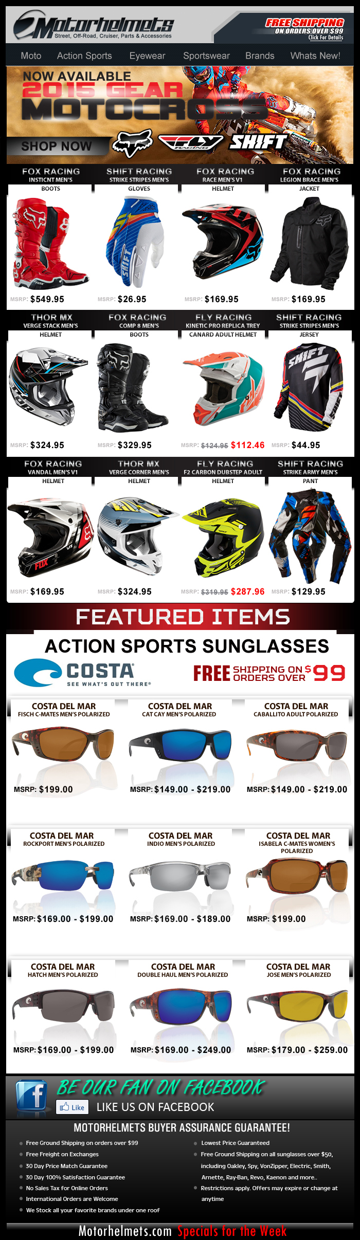 New MX Gear Arrivals from Fox, Shift, Fly Racing and more!