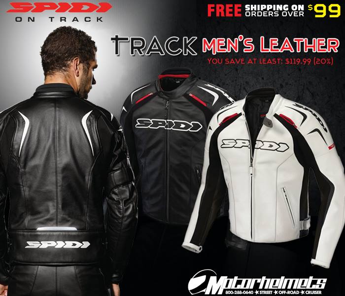 Spidi Track Men's Leather Jacket