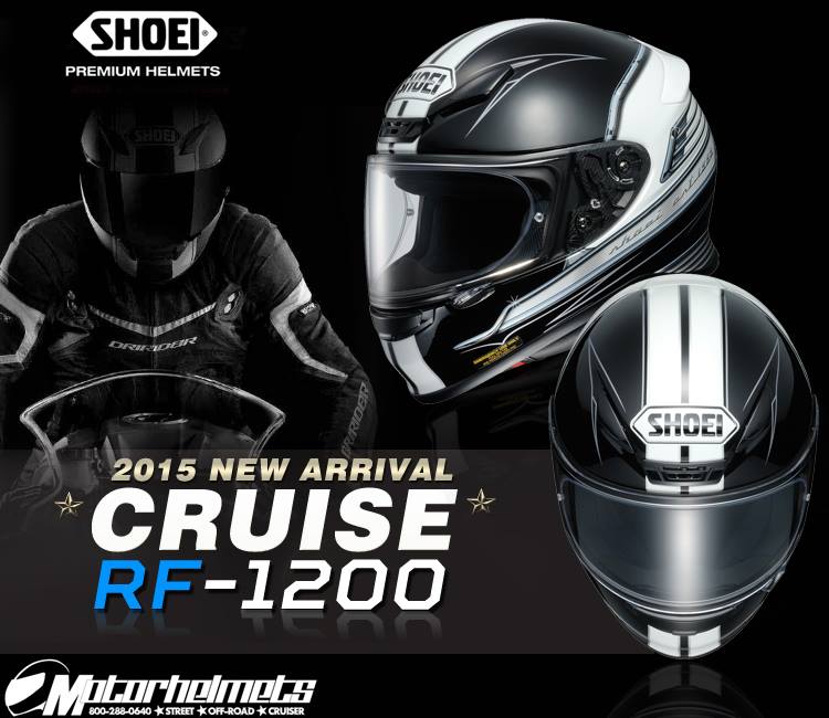 Shoei Cruise RF-1200 Sports Racing Motorcycle Helmet