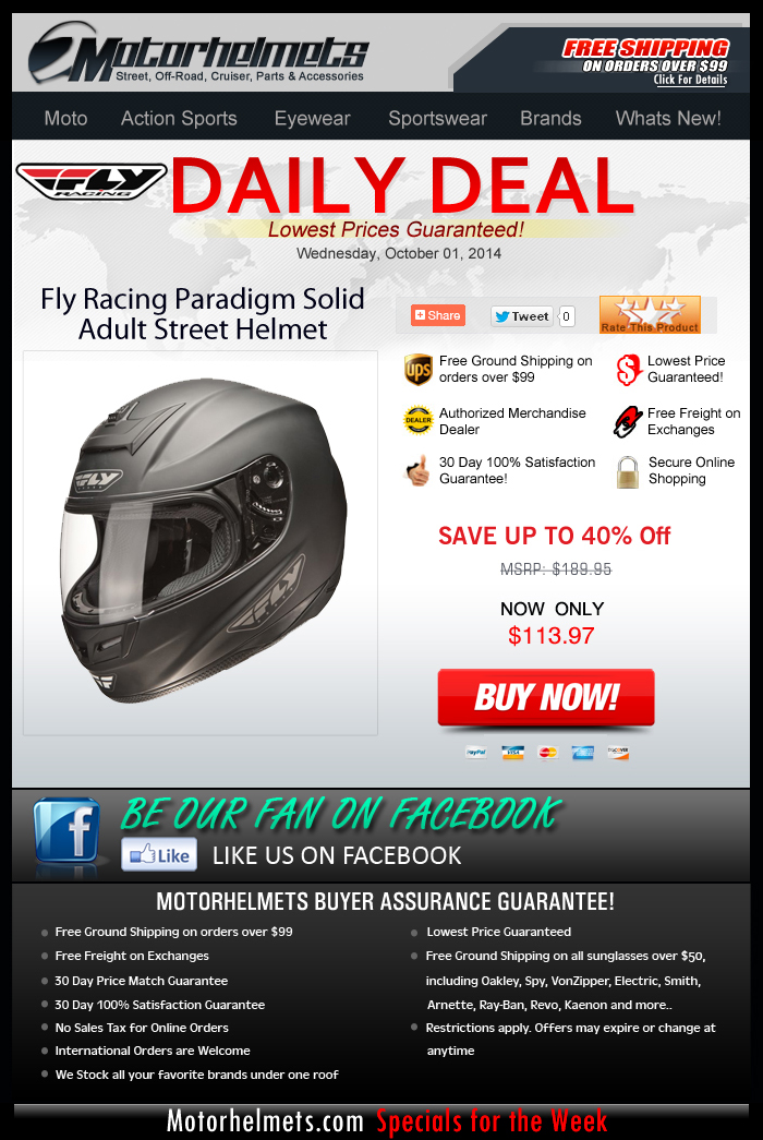 Up to 40% Savings on the FLY Paradigm Helmet...Limited Stocks Only!