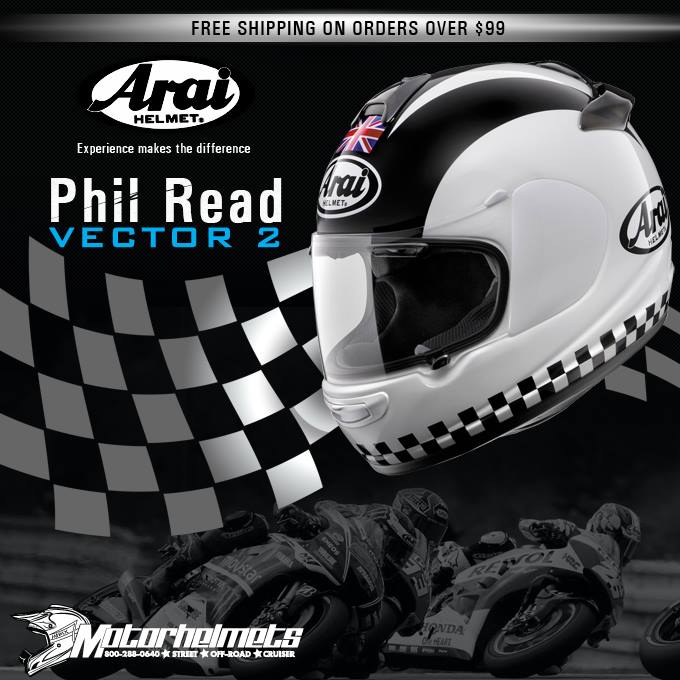 Arai Phil Read Vector 2 Street Helmet