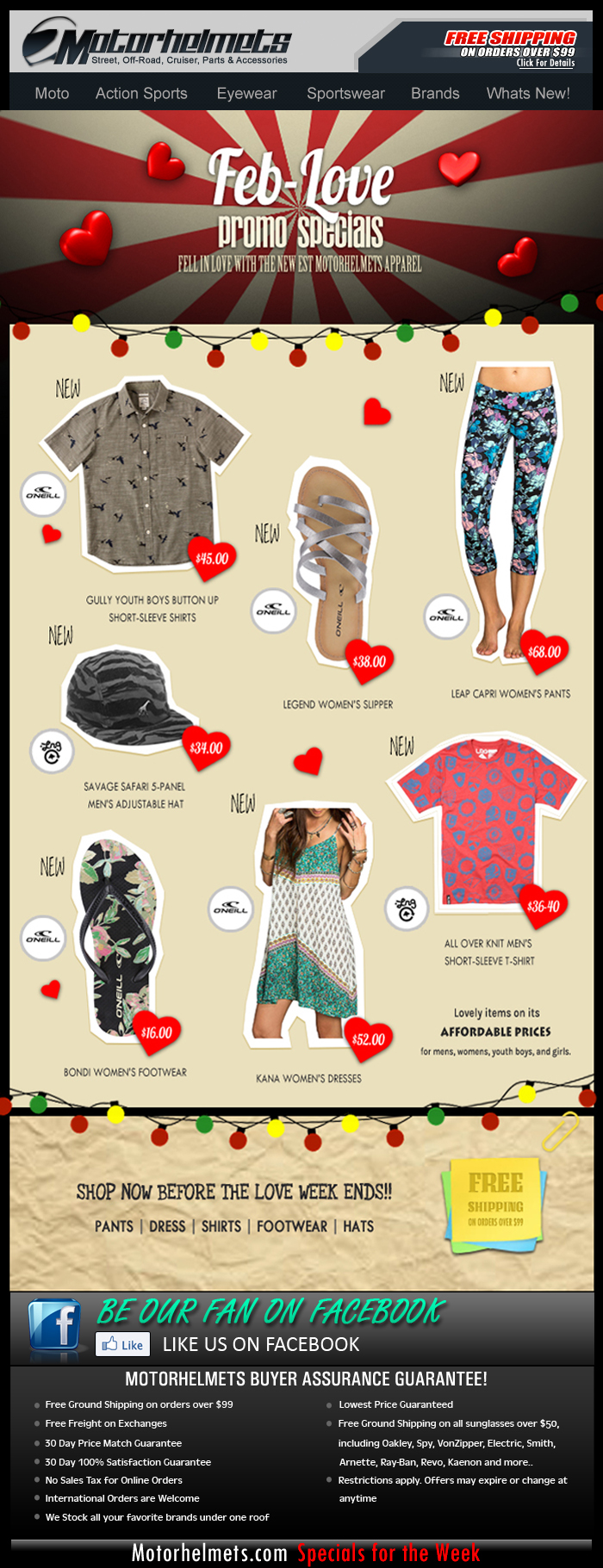 Love Month Gift Ideas from LRG and O'Neill!
