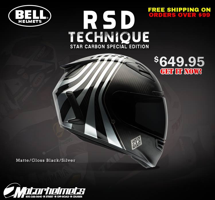 Bell RSD Technique Star Carbon Helmet