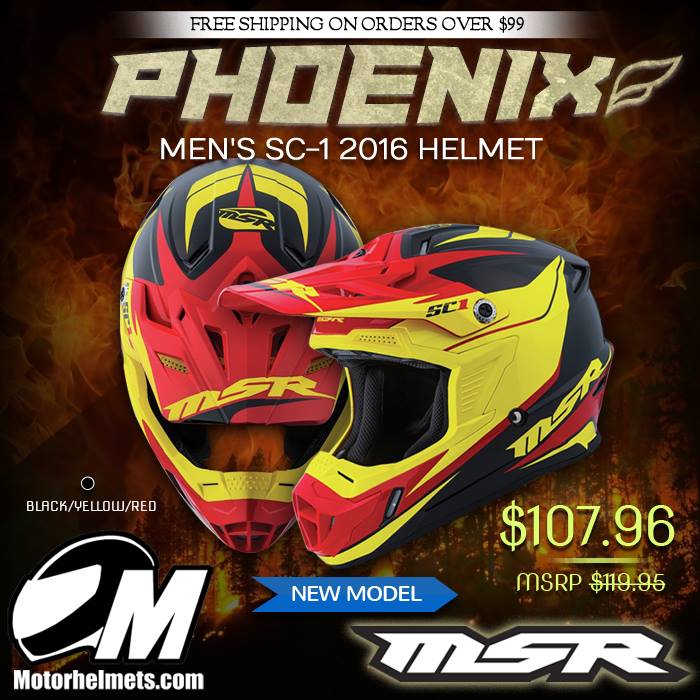 MSR Racing Phoenix SC-1 Helmet