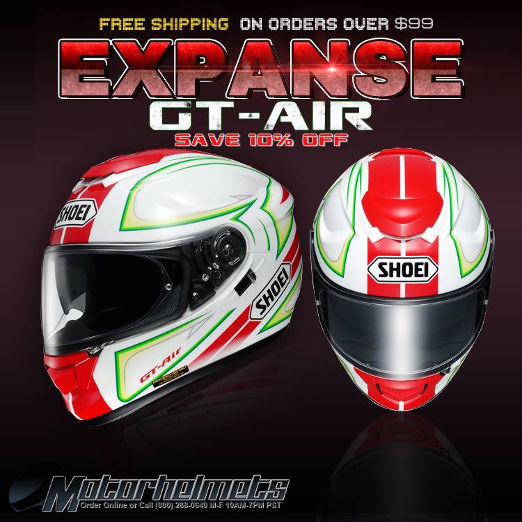 Shoei Expanse GT-Air Street Helmet