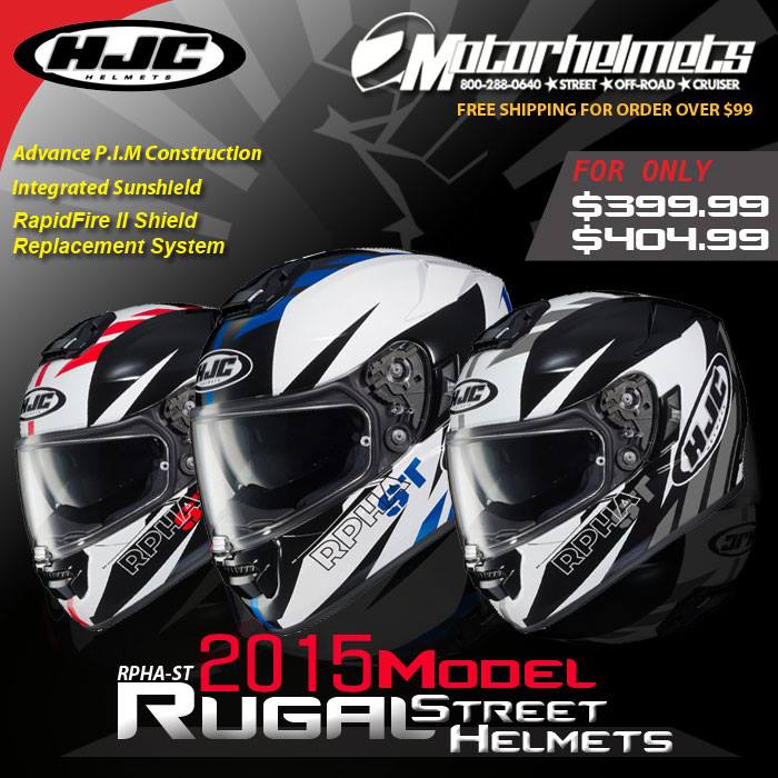 HJC Rugal Men's RPHA-ST Helmet