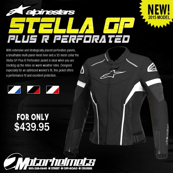 Alpinestars Stella GP Plus R Perforated Leather Jacket