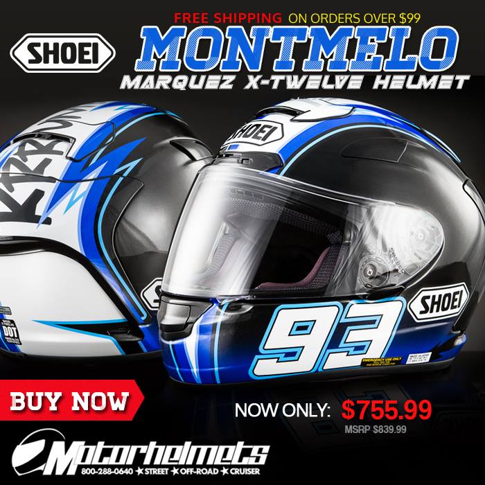 Shoei Montmelo Marquez X-Twelve Helmet