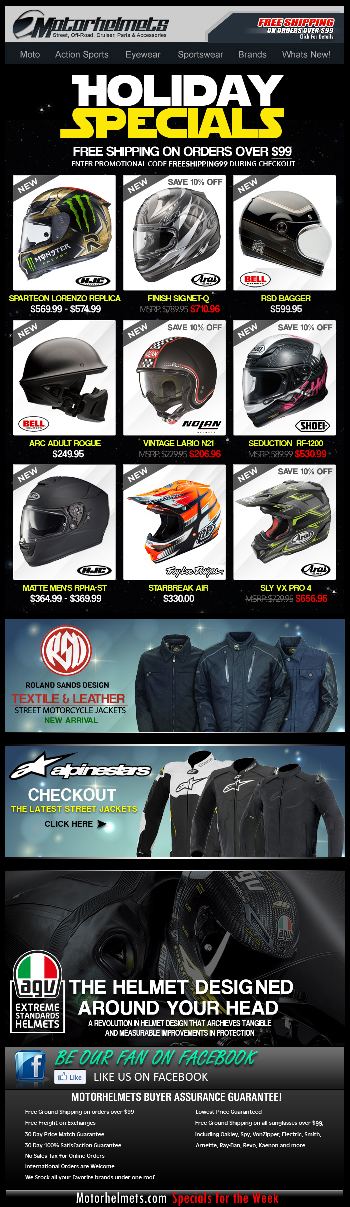 HJC, Shoei, Bell and More Last Minute Holiday Gift Ideas! 