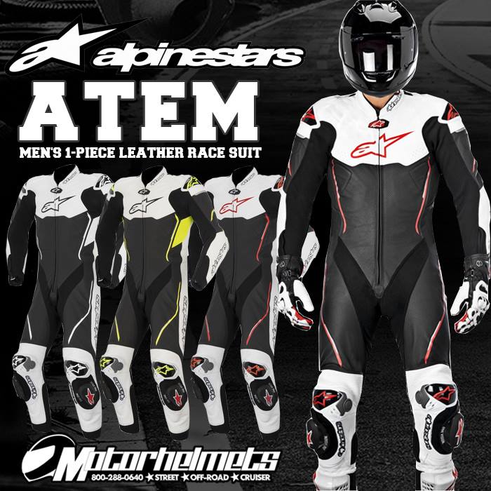 Alpinestars Atem Men's 1-Piece Leather Race Suit