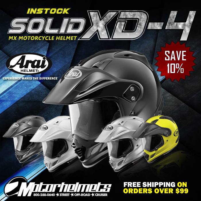 Arai Solid XD-4 Off-Road Helmet