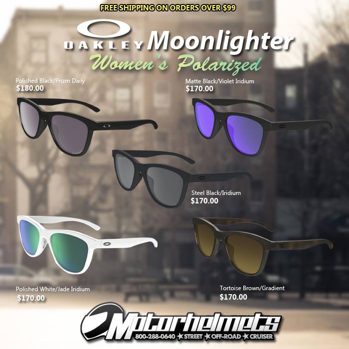 Oakley Moonlighter Women's Polarized Sunglasses