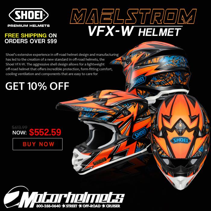 Shoei Maelstrom VFX-W Helmet