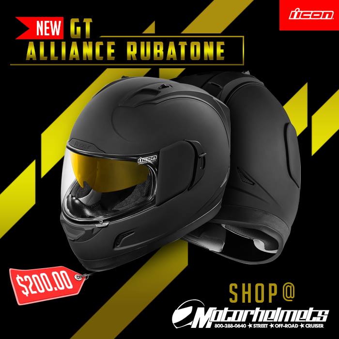 Icon Rubatone Men's Alliance GT Helmet