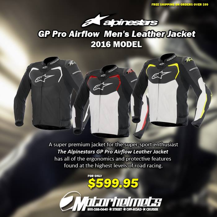 Alpinestars GP Pro Airflow Men's Leather Jacket