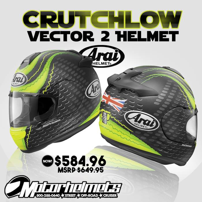Arai Crutchlow Vector 2 Helmet