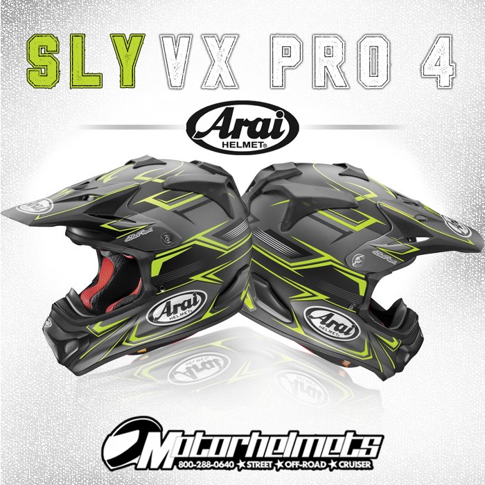 Arai Sly VX Pro 4 MX Motorcycle Helmet