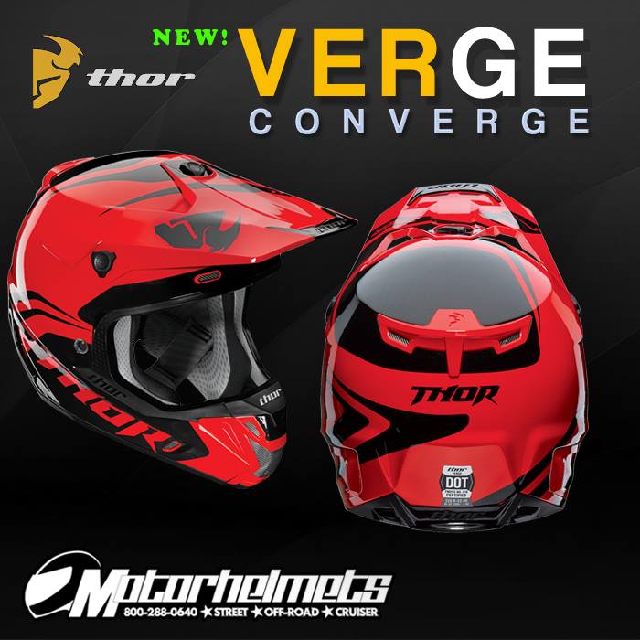 Thor MX Verge Converge Men's Helmet