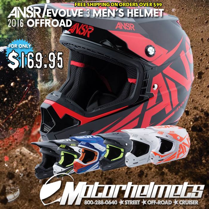 Answer Racing Evolve 3 Men's Helmet