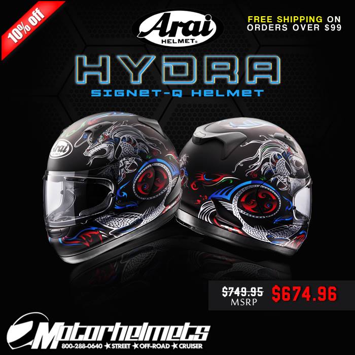 Arai Hydra Signet-Q Street Helmet
