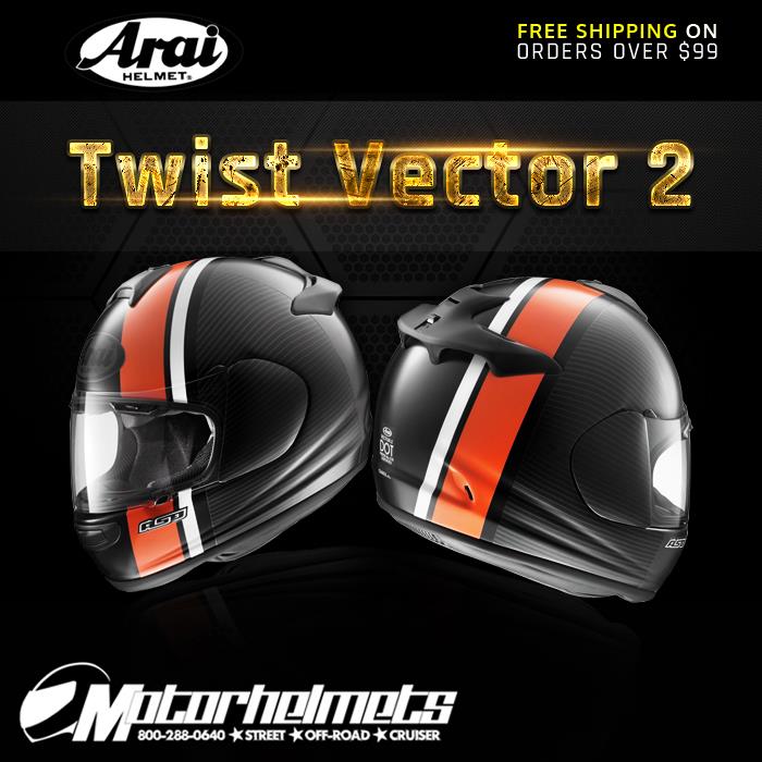 Arai Twist Vector 2 Helmet