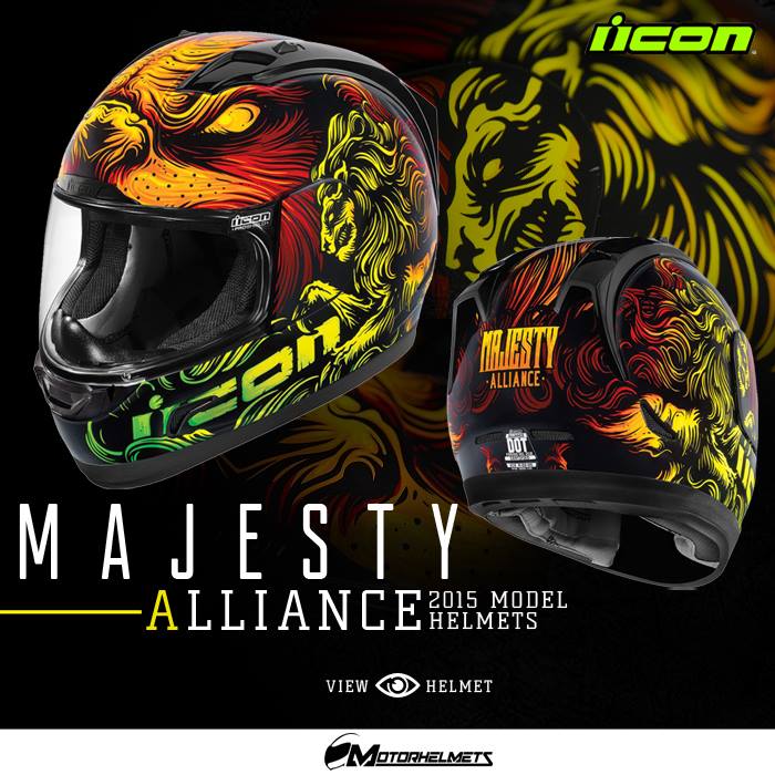 Icon Majesty Men's Alliance Helmets