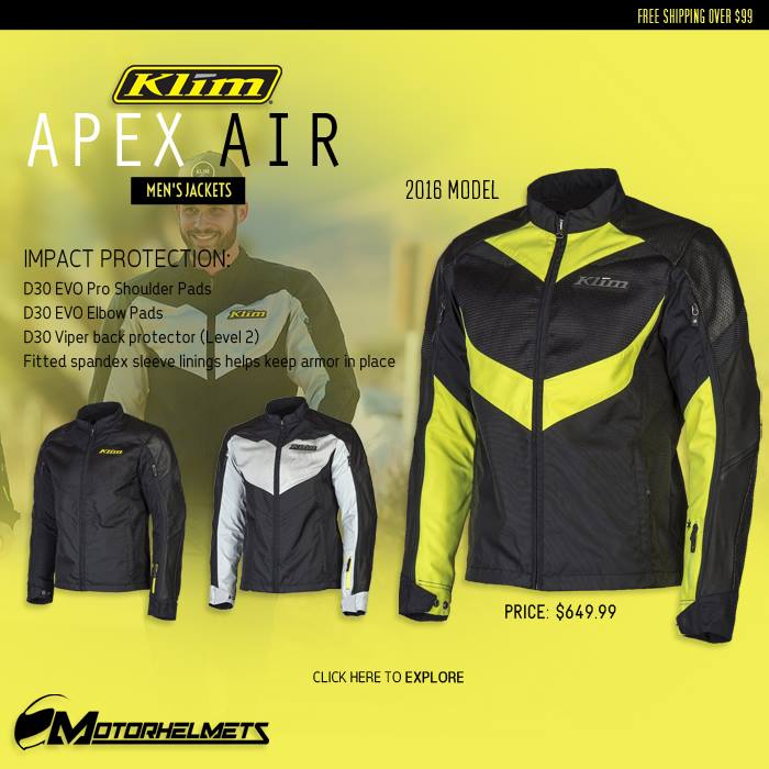 Klim Apex Air Men's Jackets